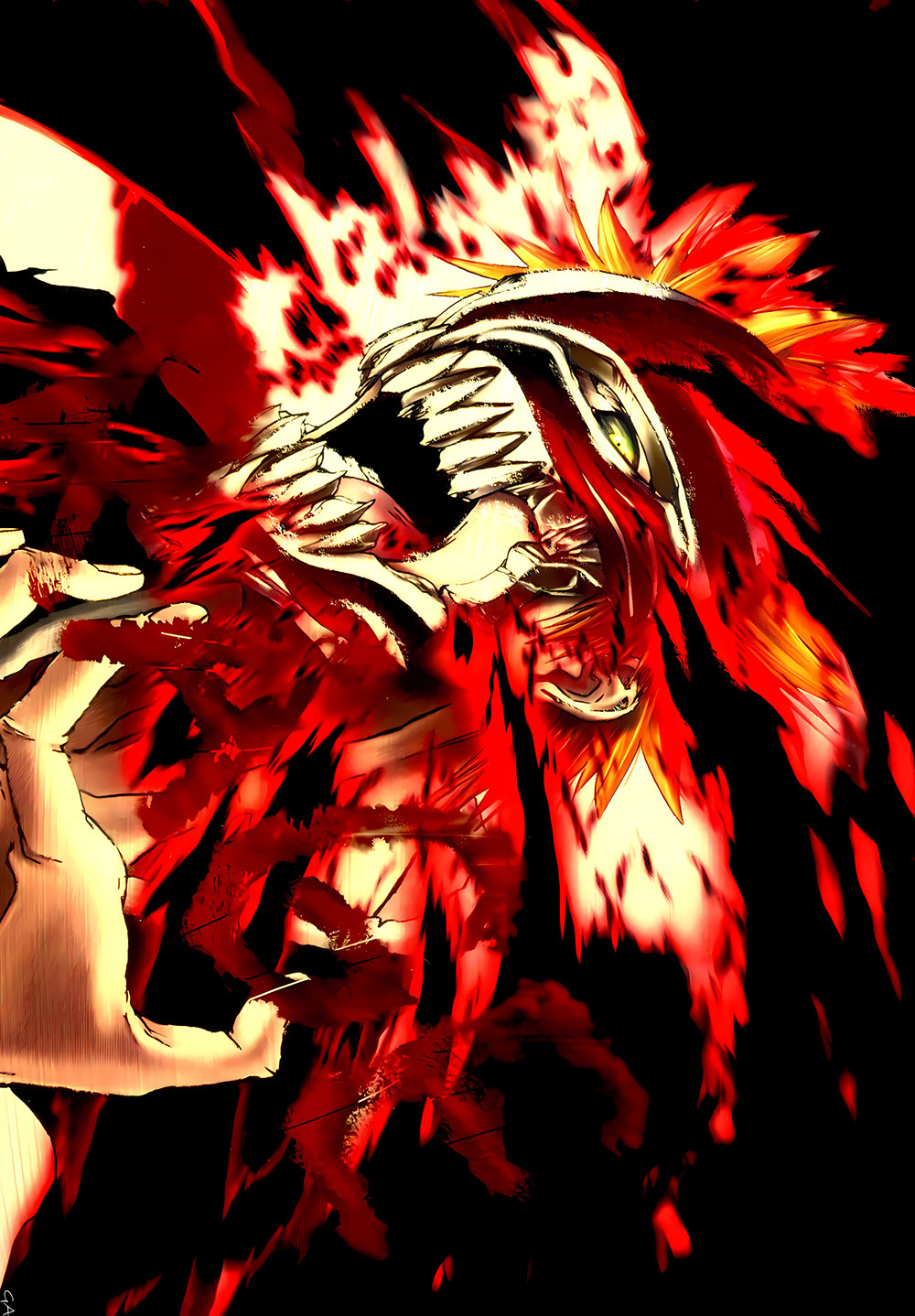 Ichigo Kurosaki Bleach Anime Poster