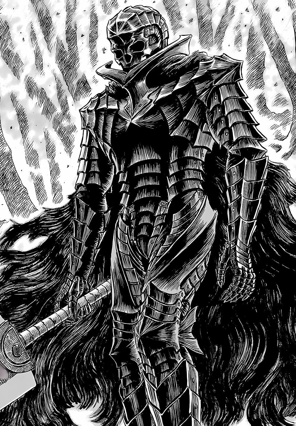 Guts Anime Poster Chromaplate guts-anime-poster-chromaplate