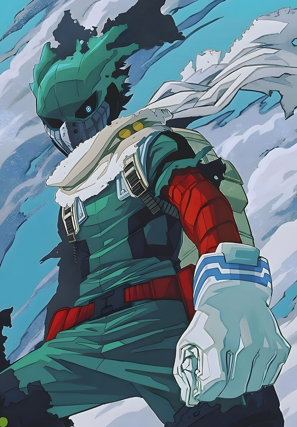 Dark Deku My Hero Acadamia Poster