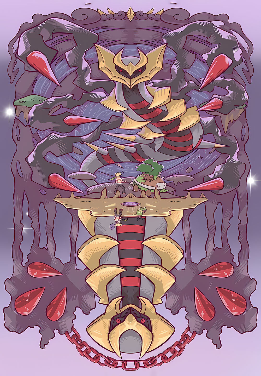 Giratina Pokémon Poster