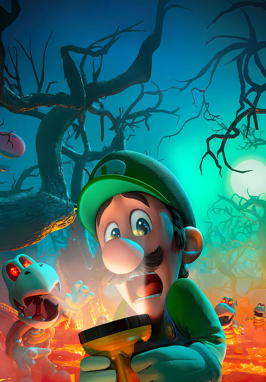 Luigi Mario Poster