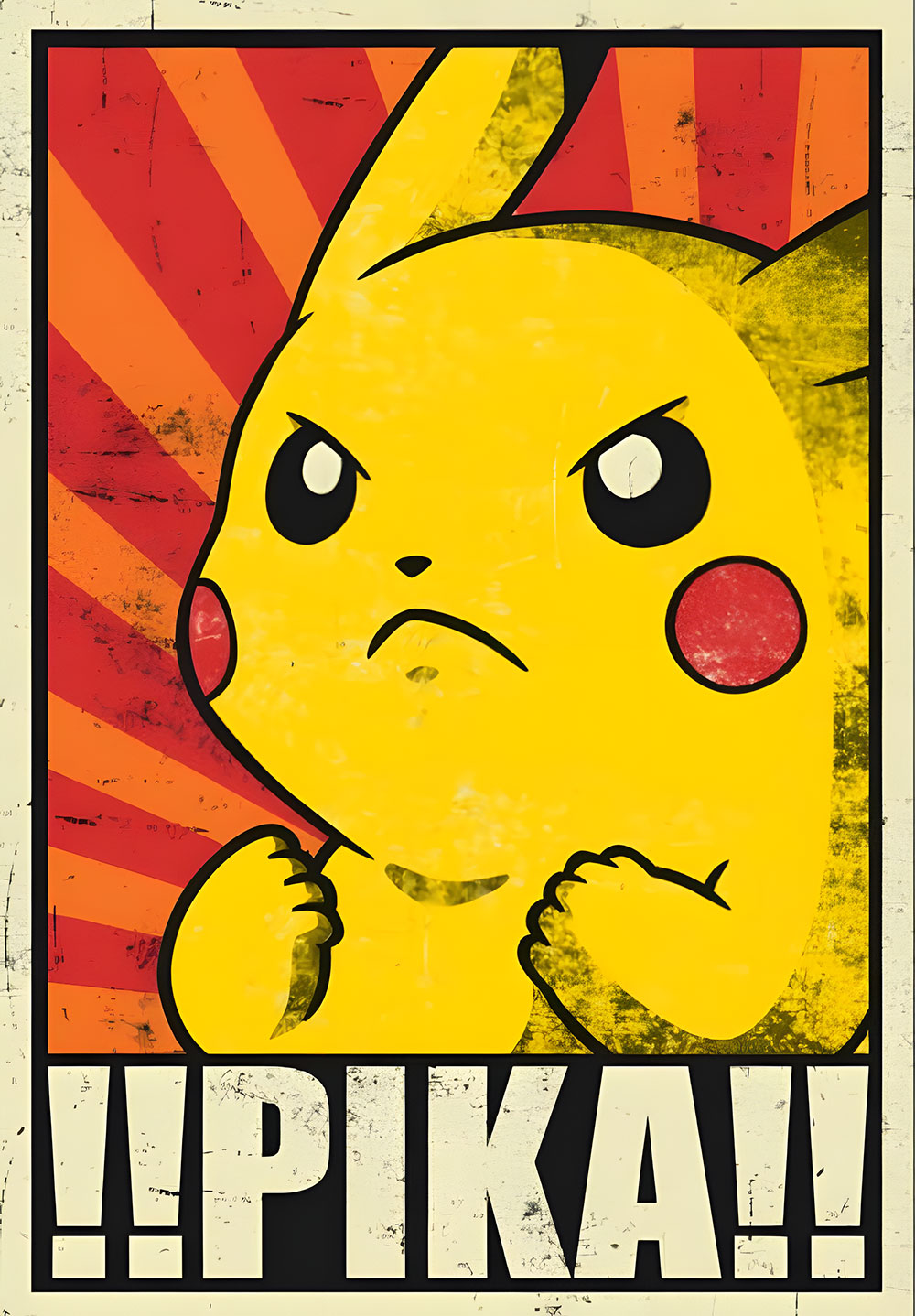 Pikachu Pokémon Poster