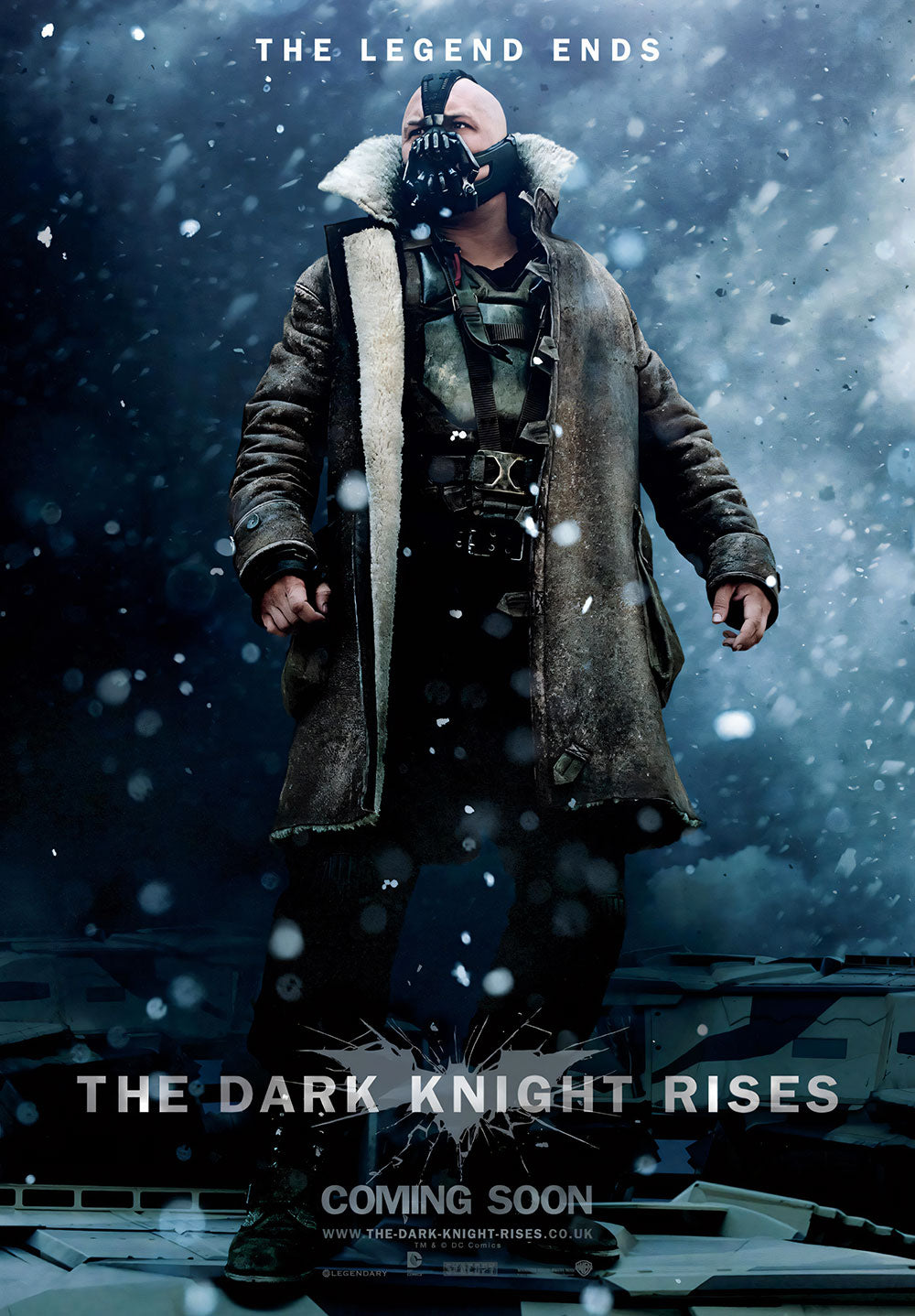 Bane Batman The Dark Knight Rises Poster