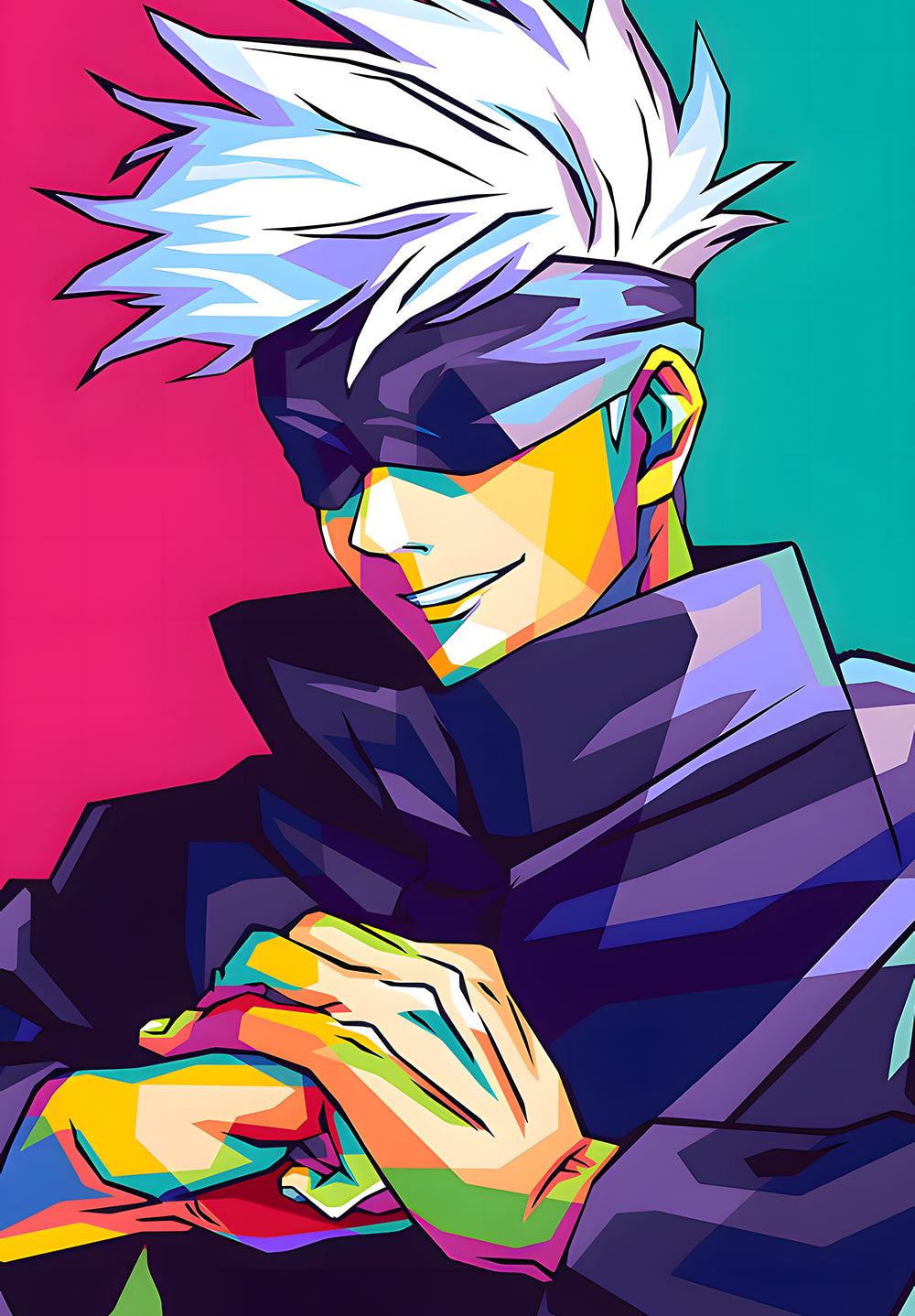 Satoru Gojo Jujutsu Kaisen Poster