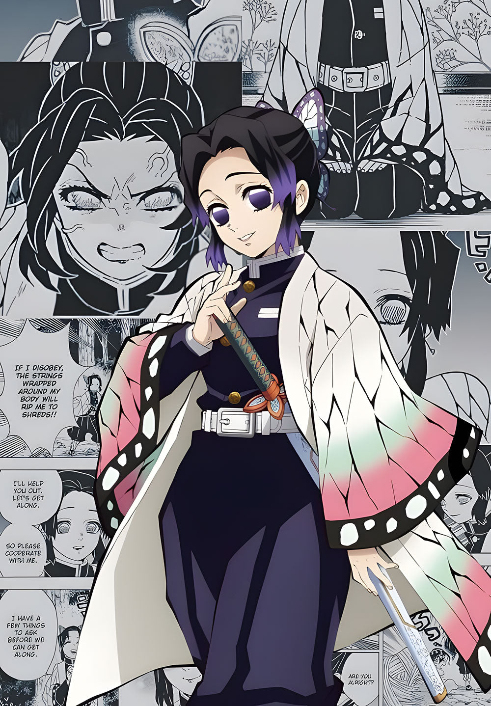 Shinobu Kochou Demon Slayer Poster