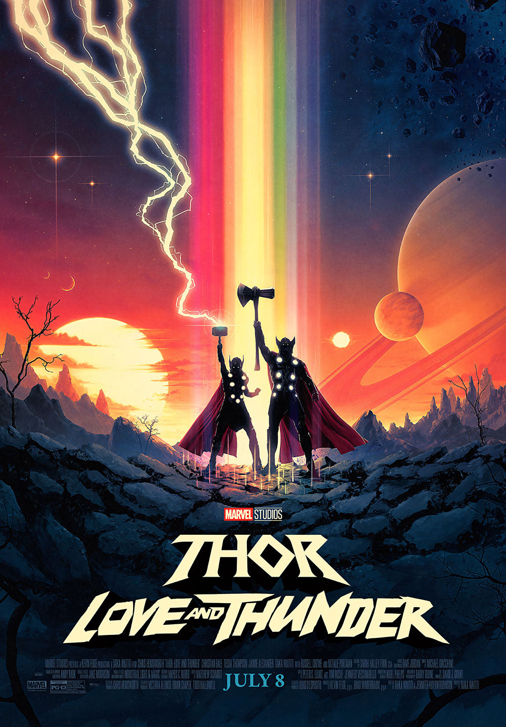 Thor Love and Thunder Poster