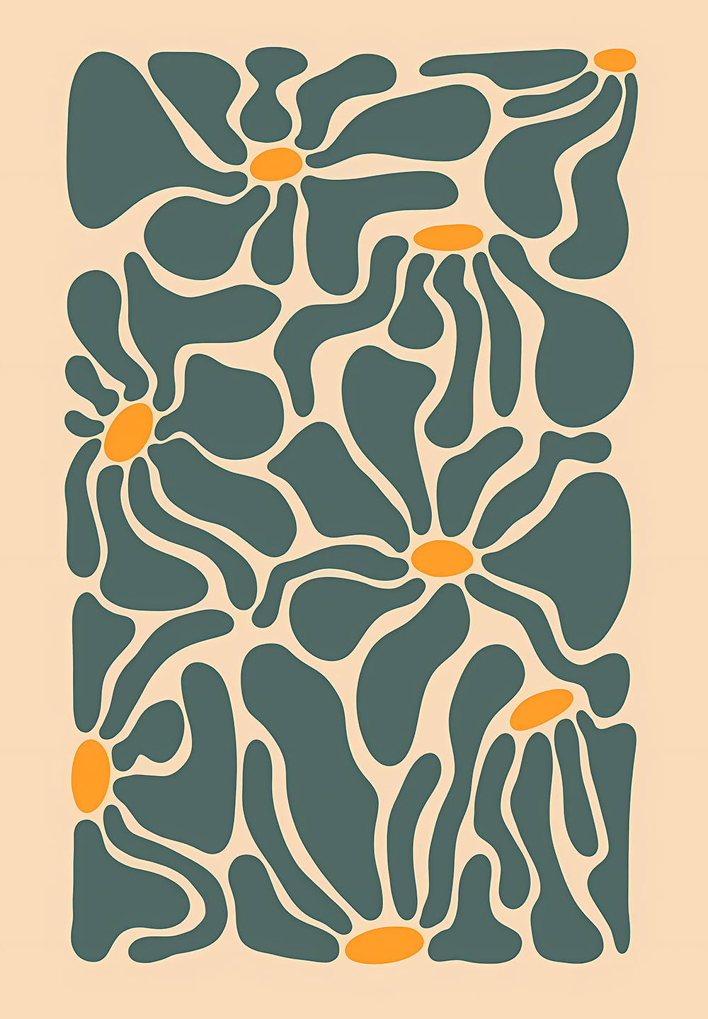 Minimal Flower Plants Poster