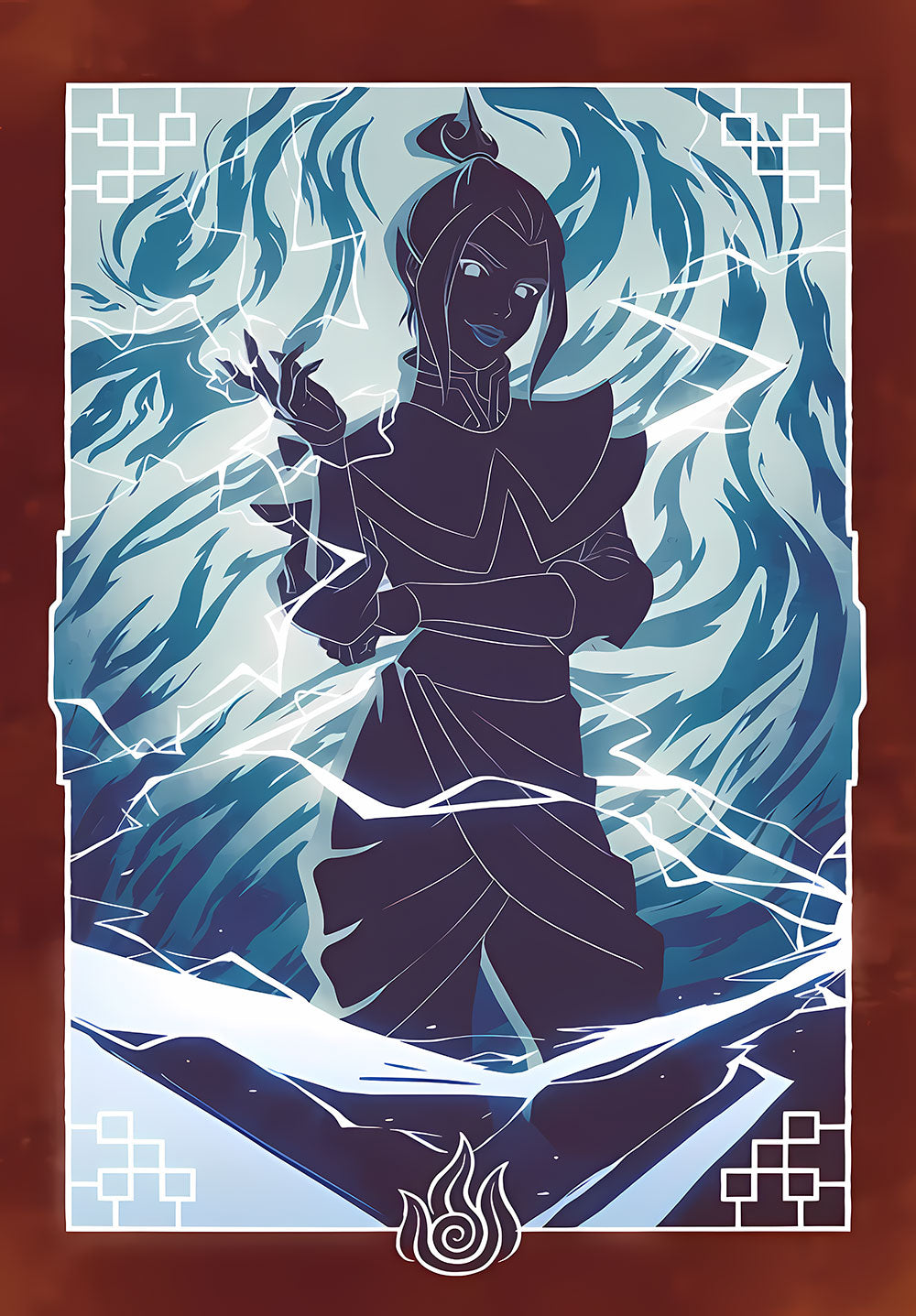 Azula Avatar The Last Airbender Poster