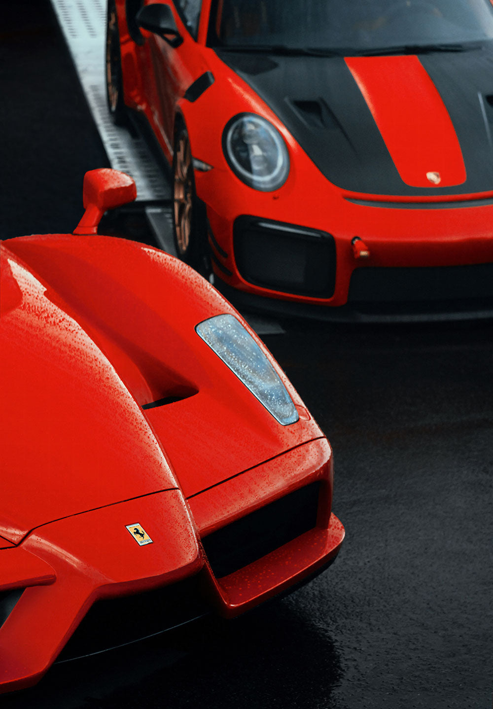 Ferrari Enzo Car Poster
