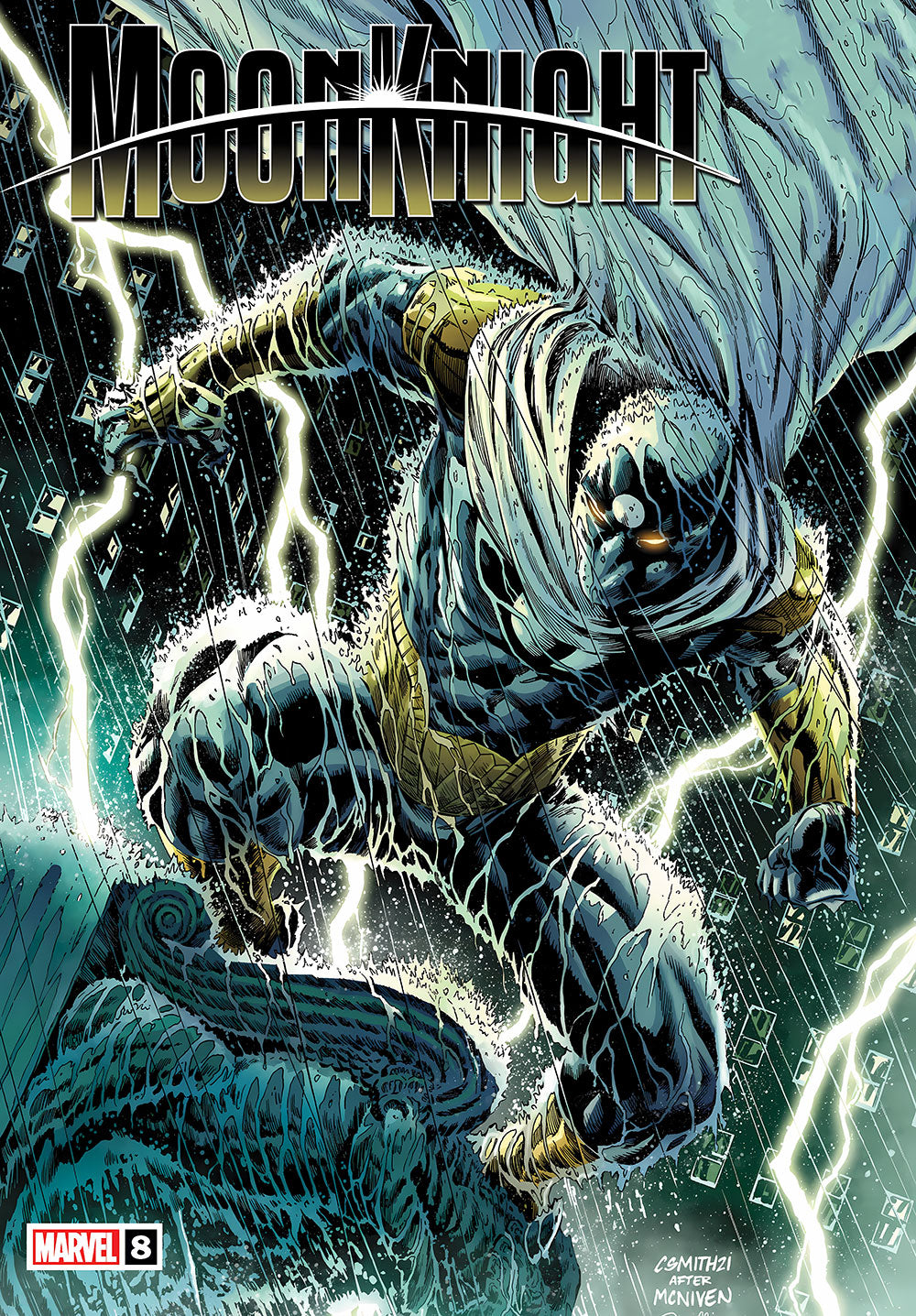 Moon Knight Comic Poster