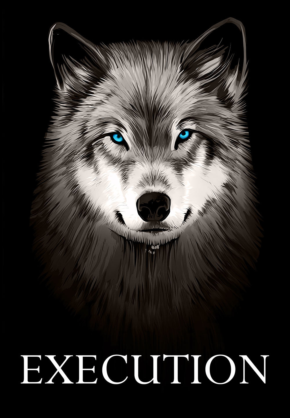Execution Motivational Animal Poster