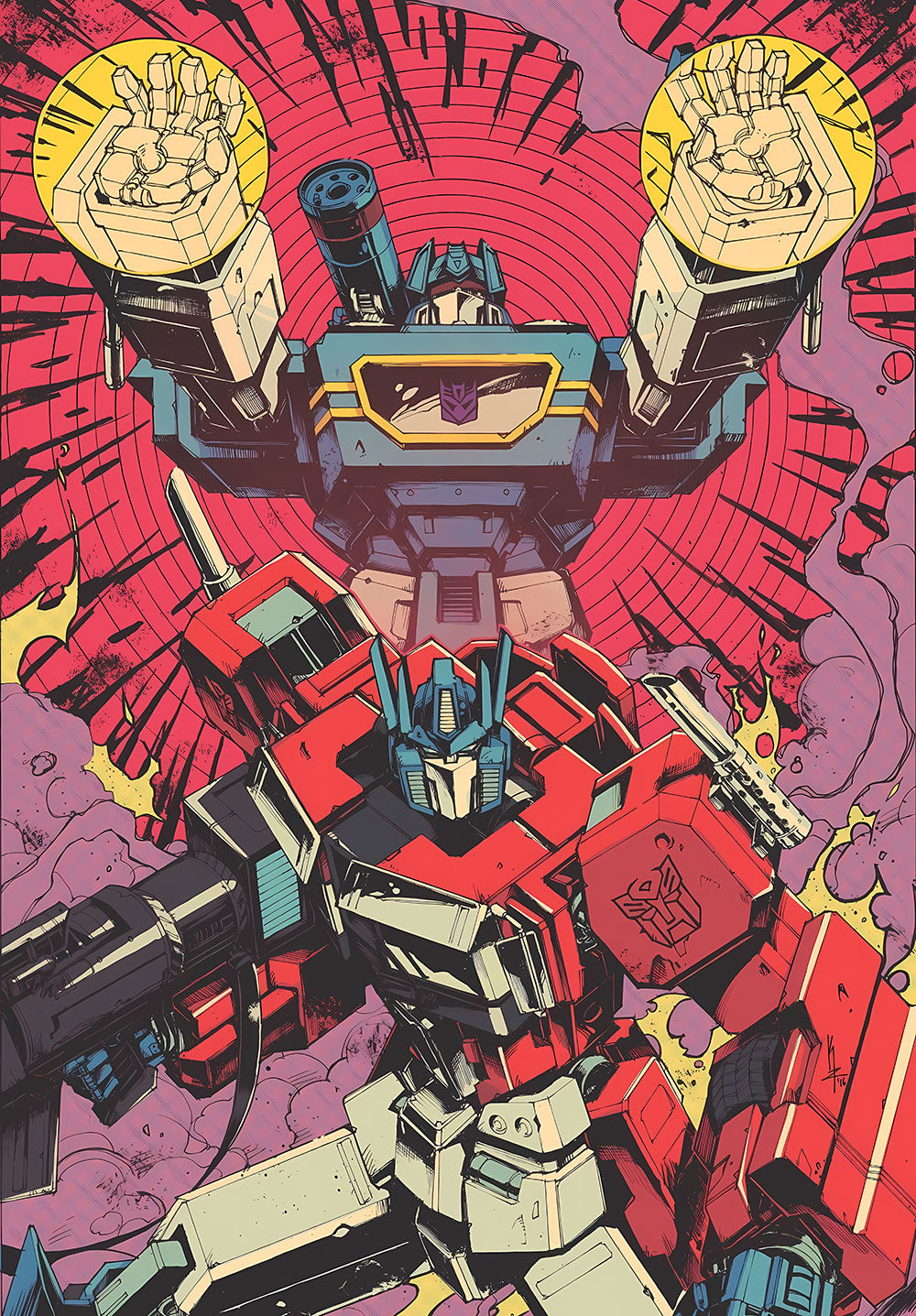 Transformers Optimus Prime Poster