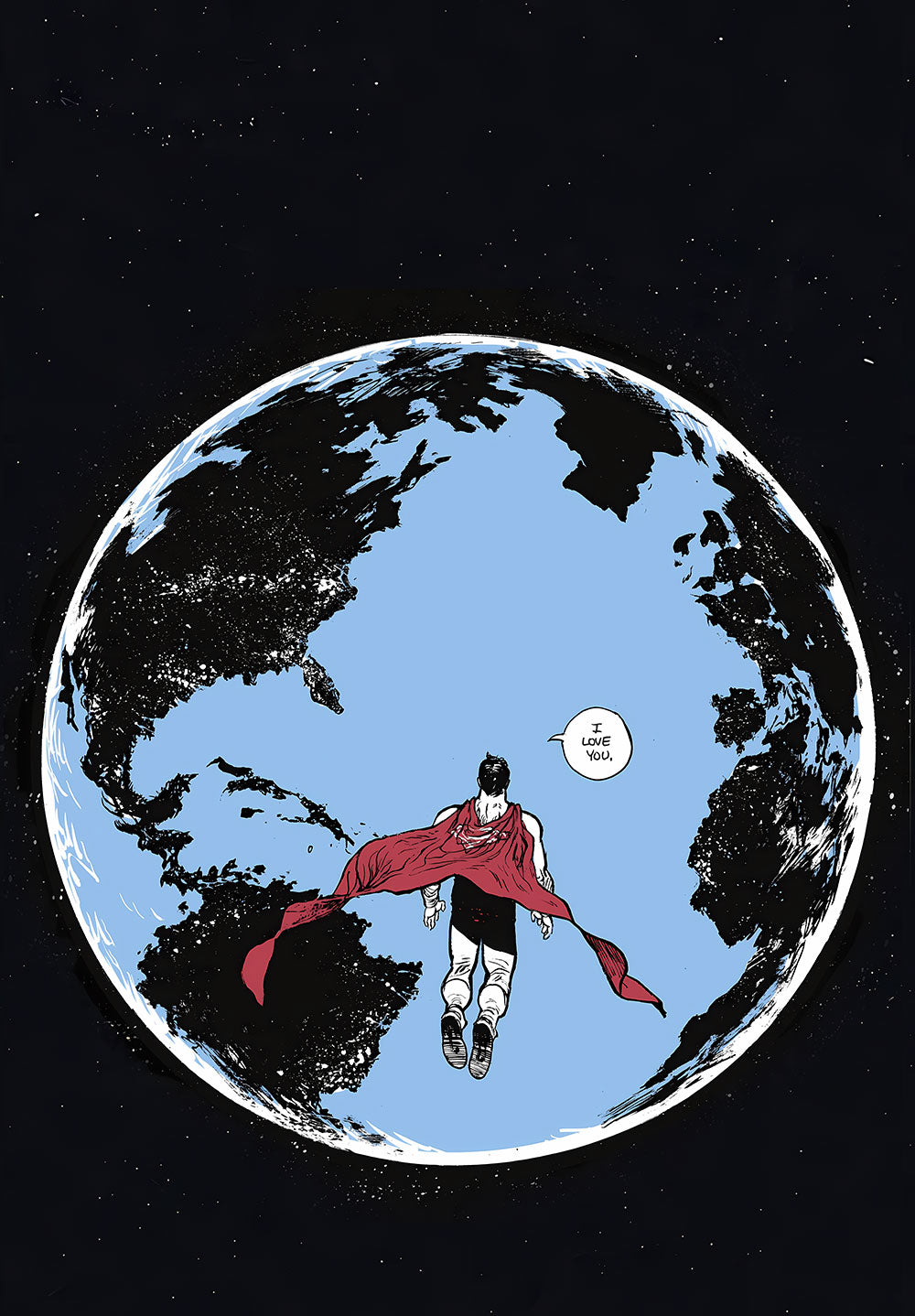 Superman Comic Poster