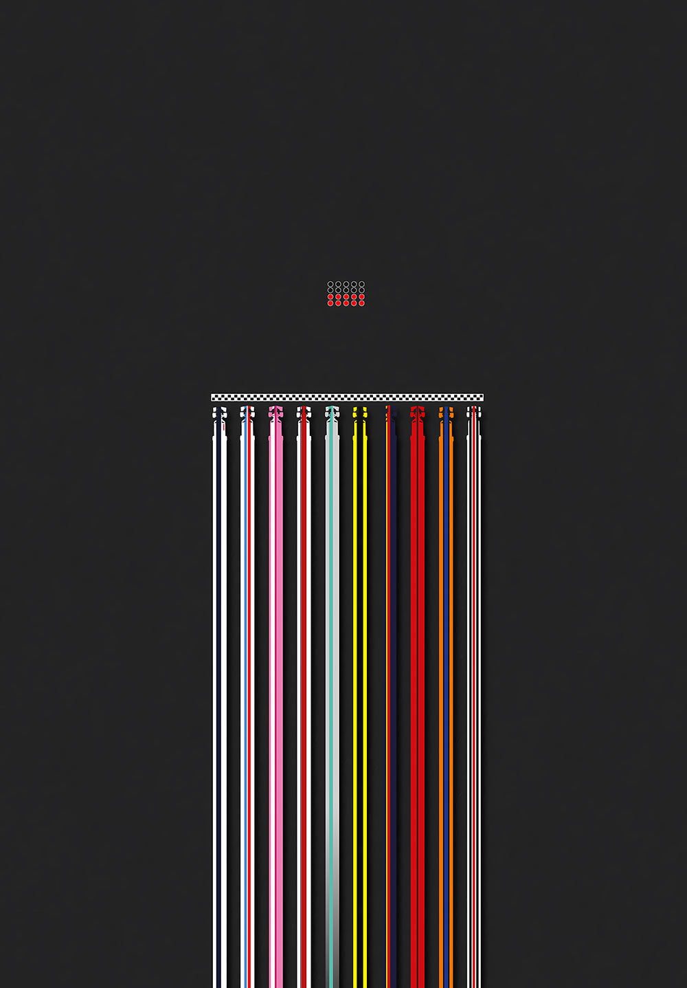 Formula 1 Cars Poster