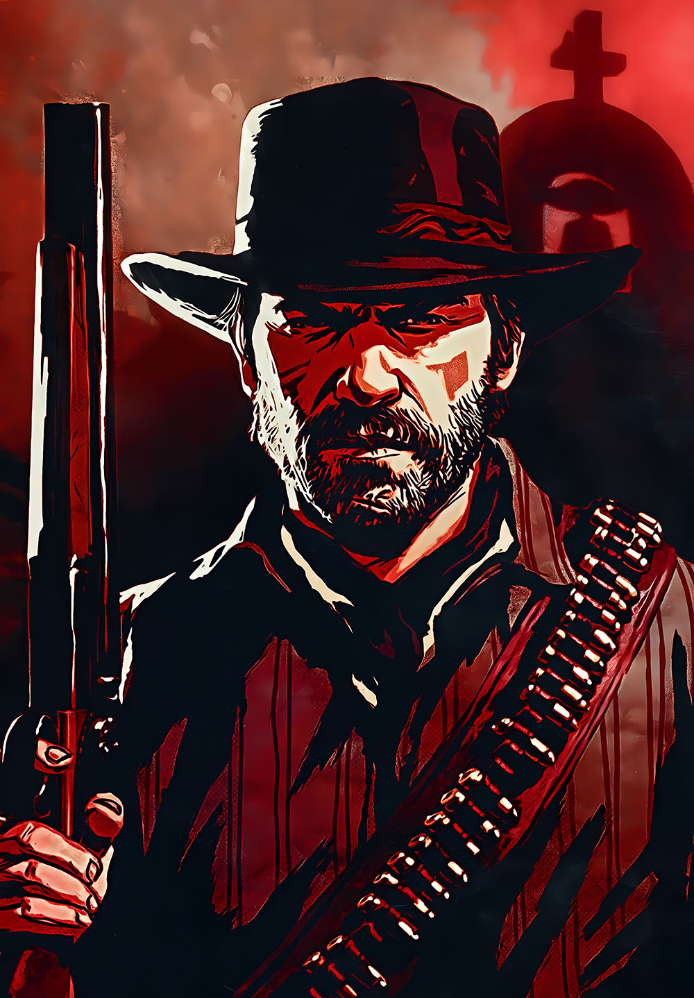 Red Dead Redemption Poster