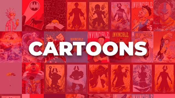 Cartoon Metal Poster