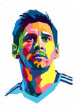 Messi Football Wall Art - Design 08