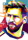 Messi Football Wall Art - Design 05