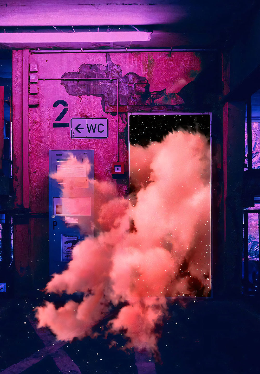 Door to Smoke Poster