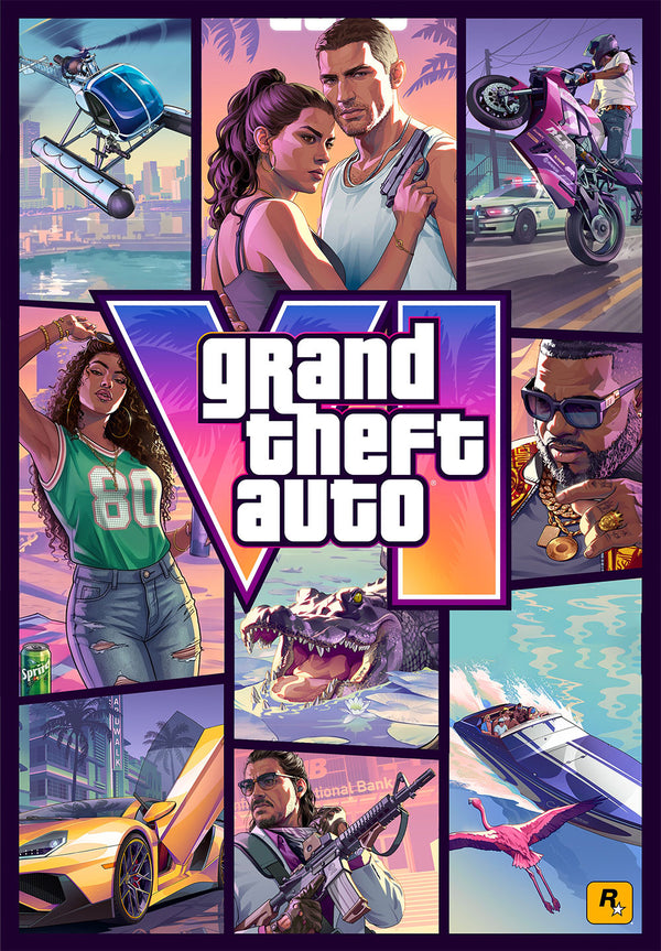 GTA 6 Cover Art Mosaic