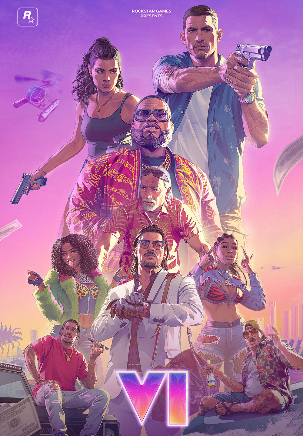 GTA 6 Cast Ensemble