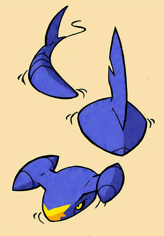 Garchomp Pokémon Poster