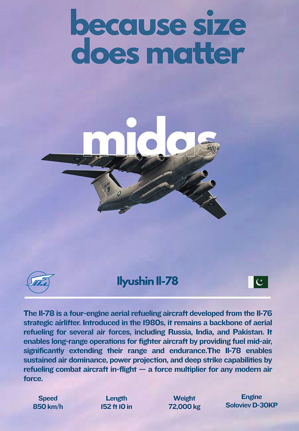 Ilyushin II-78 Aircraft Poster