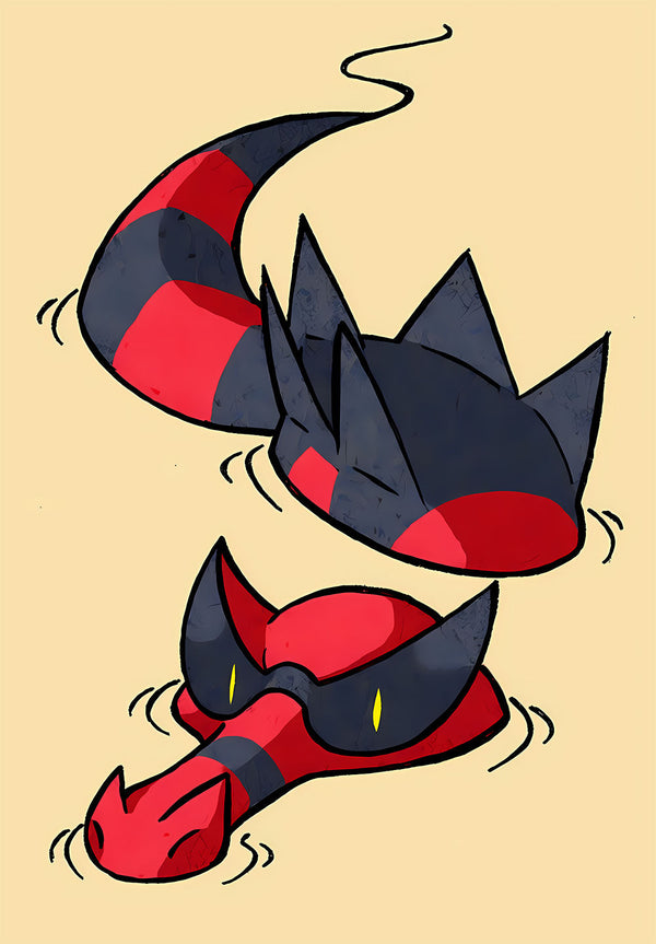 Krookodile Pokémon Poster