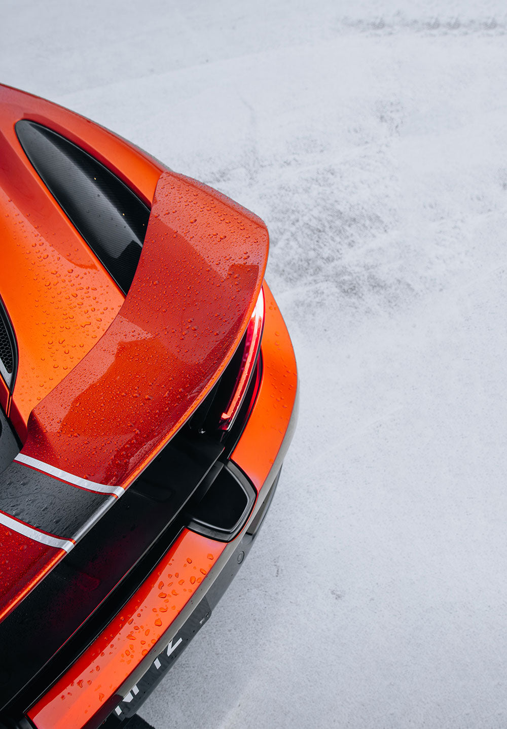 McLaren 720s Car Poster