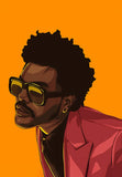 The Weeknd Music Poster