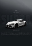 Supra Car Wall Art - Design 02