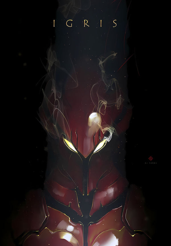 Igris Shadow Solo Leveling Anime Poster