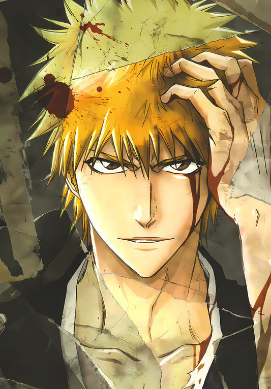 Ichigo Kurosaki Bleach Anime Poster