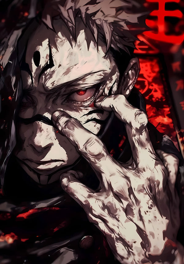 Sukuna Jujutsu Kaisen Anime Poster