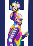 Ronaldo Football Poster