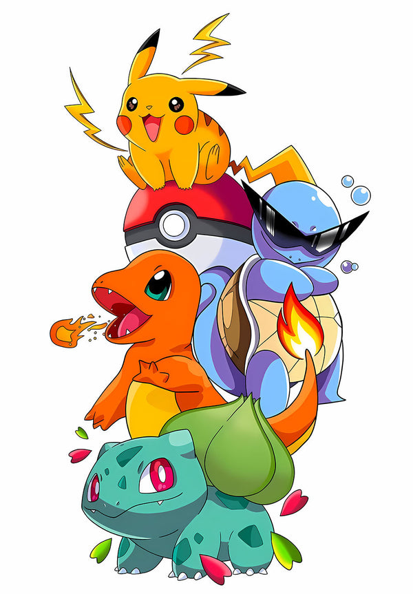 Starter Pokémon Poster