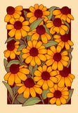 Sunflowers Botanical Wall Art