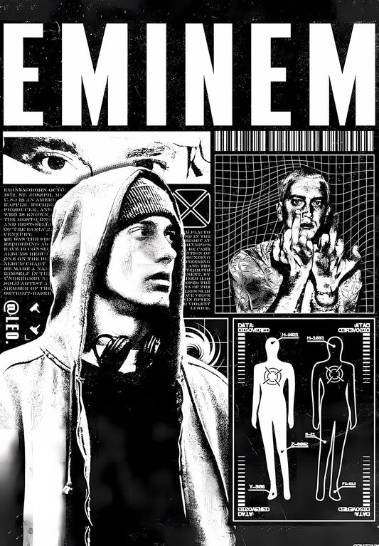 Eminem Music Artist Poster