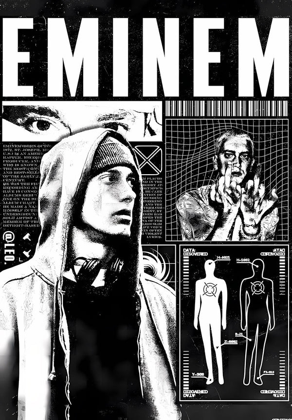 Eminem Music Artist Poster