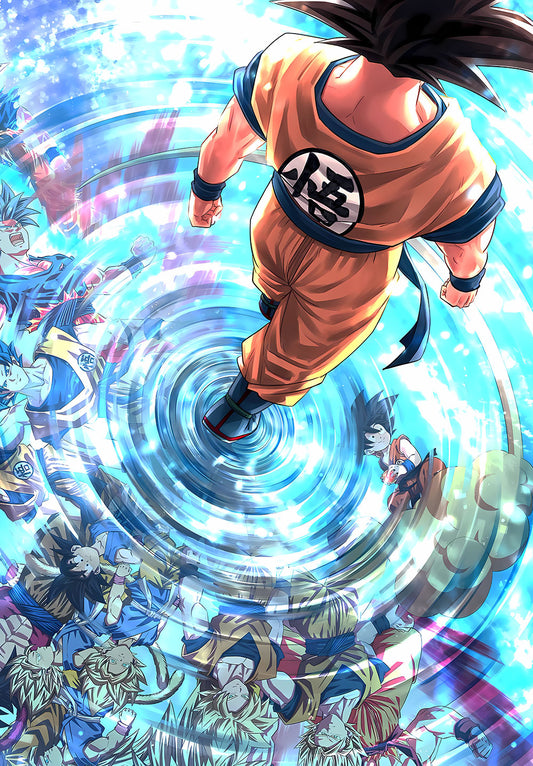 Goku Dragon Ball Z Poster