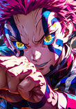 Akaza Demon Slayer Poster
