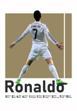 Ronaldo Football Wall Art - Design 08