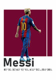 Messi Football Poster