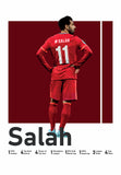 Salah Football Poster