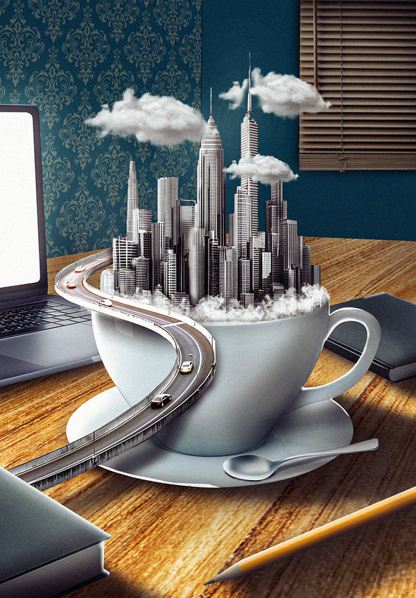 A Morning View Poster