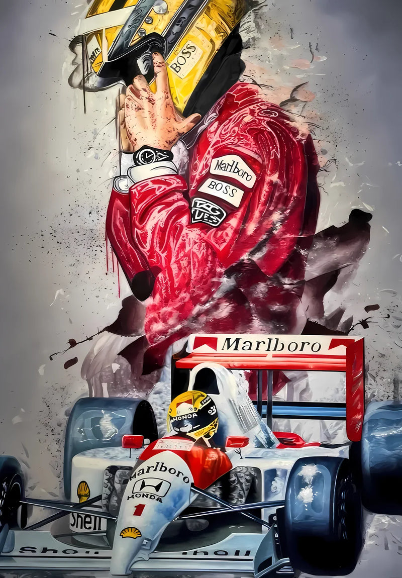 Ayrton Senna Marlboro McLaren