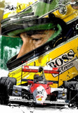 Ayrton Senna McLaren Art