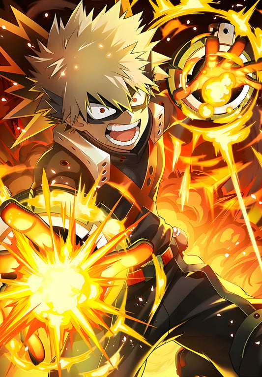 Bakugo My Hero Acadamia Poster
