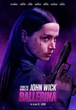Ballerina Purple Poster