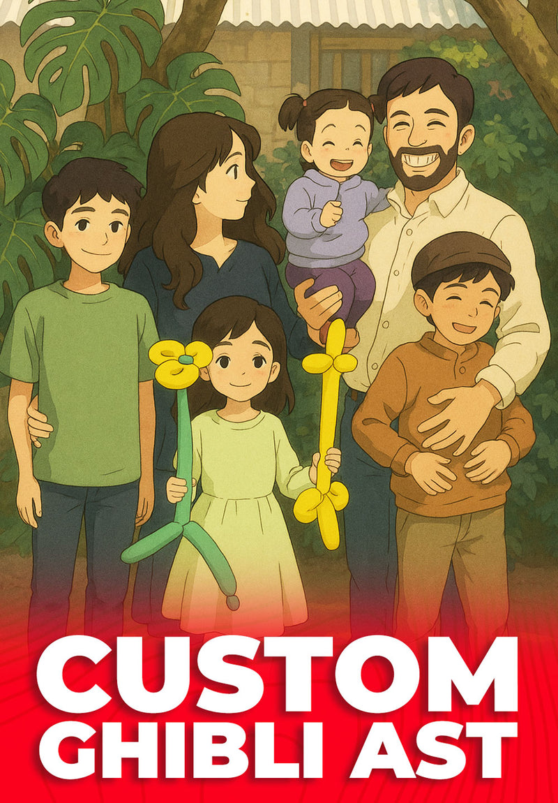 Custom Studio Ghibli wall metal poster on stainless steel by Chromaplate